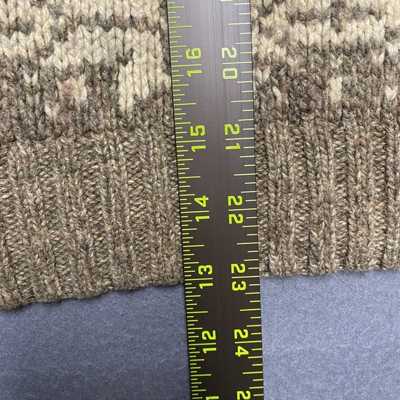 Hill Archer Sweater Mens Medium Fair Isle Pullover Crewneck Wool Blend Knit - Picture 7 of 8